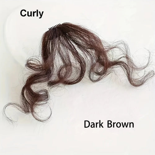  Sunslymei Curly Clip In Bangs Extension cashymart