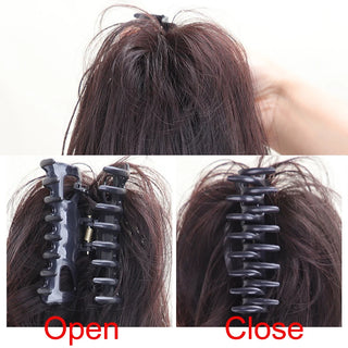  Synthetic 12 Inch Curly Ponytail Clip Extensions cashymart