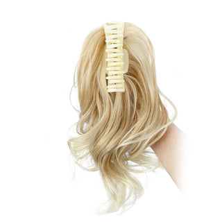  Synthetic 12 Inch Curly Ponytail Clip Extensions cashymart