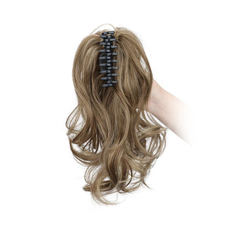  Synthetic 12 Inch Curly Ponytail Clip Extensions cashymart