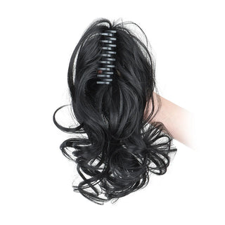  Synthetic 12 Inch Curly Ponytail Clip Extensions cashymart