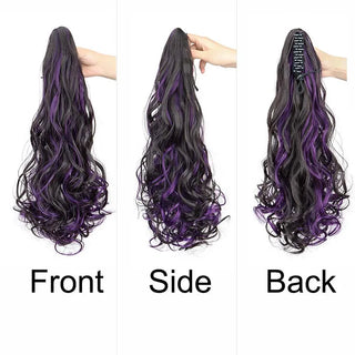  Synthetic 20 Inch Curly Ponytail Hair Extension cashymart