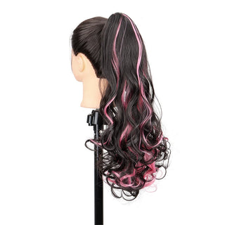  Synthetic 20 Inch Curly Ponytail Hair Extension cashymart