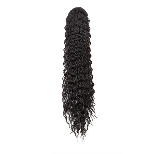  Synthetic 22 Inch Kinky Curly Ponytail Clip In cashymart