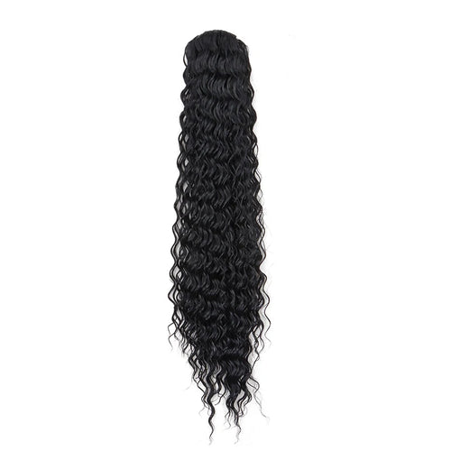  Synthetic 22 Inch Kinky Curly Ponytail Clip In cashymart
