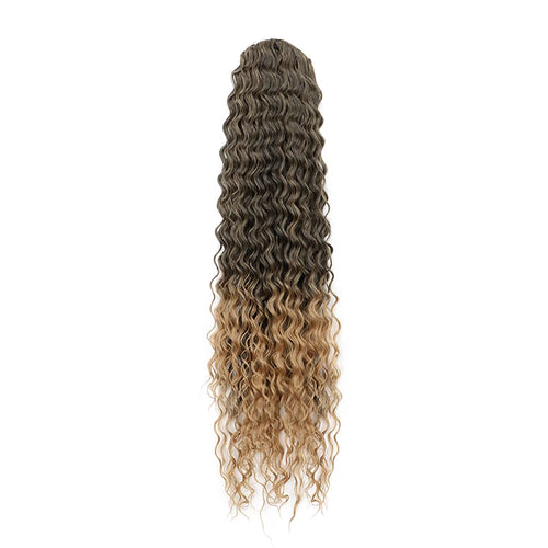  Synthetic 22 Inch Kinky Curly Ponytail Clip In cashymart