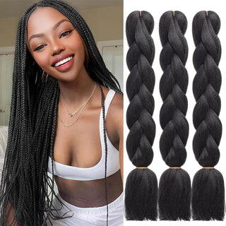  Synthetic 24 Inch 100g Braiding Hair Extensions cashymart