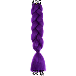 Synthetic 24 Inch 100g Braiding Hair Extensions cashymart
