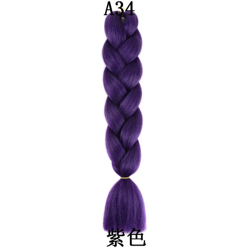  Synthetic 24 Inch 100g Braiding Hair Extensions cashymart