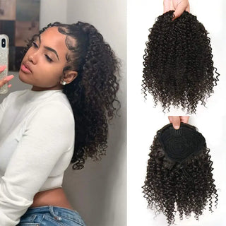  Synthetic Afro Puff Drawstring Ponytail Extension cashymart