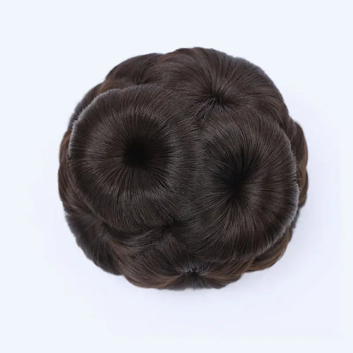  Synthetic Clip-On Bun Hair Accessories cashymart