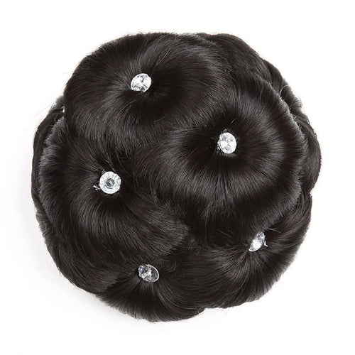  Synthetic Clip-On Bun Hair Accessories cashymart