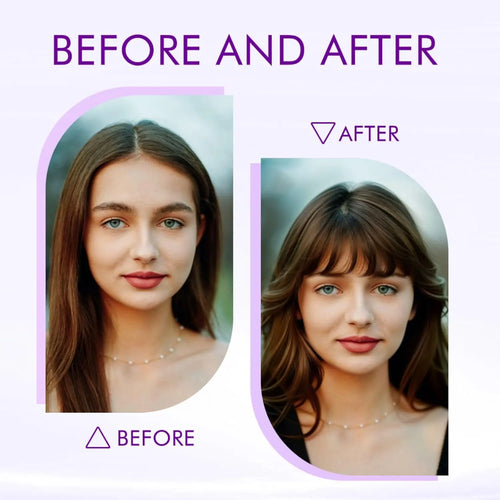  Synthetic Clip in Wispy Bangs for Women cashymart