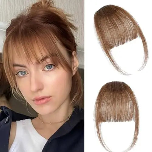  Synthetic Clip in Wispy Bangs for Women cashymart