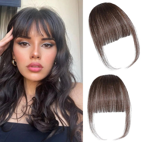  Synthetic Clip in Wispy Bangs for Women cashymart