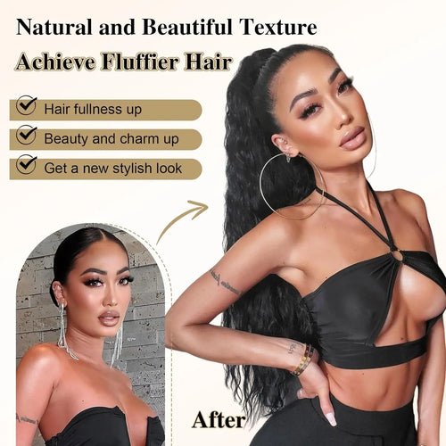  Synthetic Corn Wave Ponytail Extension cashymart