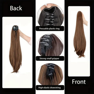  Synthetic Curly Ponytail Extension Clip In cashymart