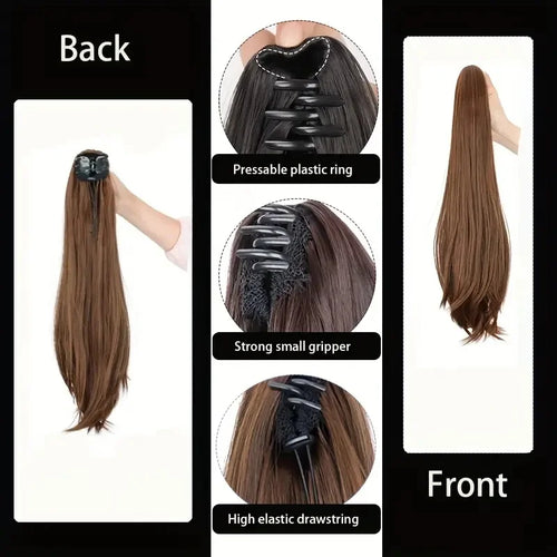  Synthetic Curly Ponytail Extension Clip In cashymart