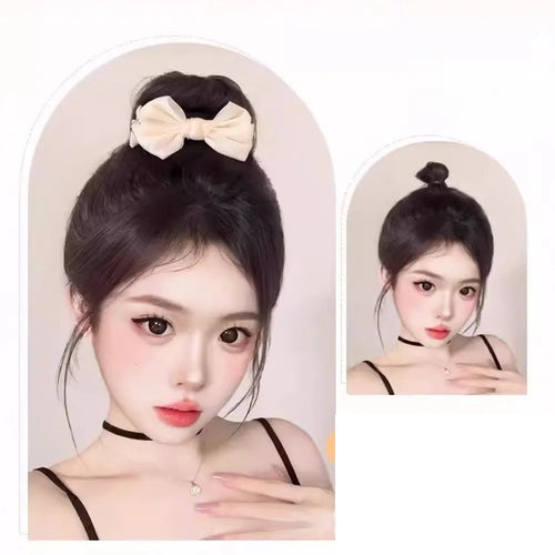  Synthetic Flower Bud Hair Volume Wig Clips cashymart
