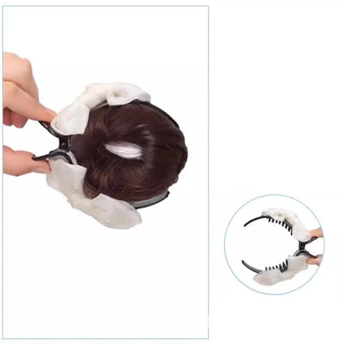  Synthetic Flower Bud Hair Volume Wig Clips cashymart