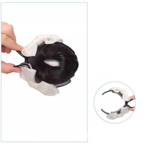  Synthetic Flower Bud Hair Volume Wig Clips cashymart