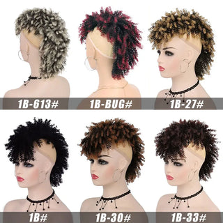  Synthetic High Puff Afro Mohawk Ponytail Extension cashymart