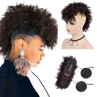  Synthetic High Puff Afro Mohawk Ponytail Extension cashymart