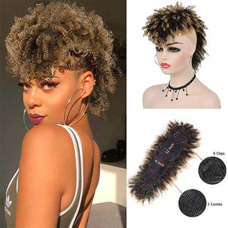  Synthetic High Puff Afro Mohawk Ponytail Extension cashymart