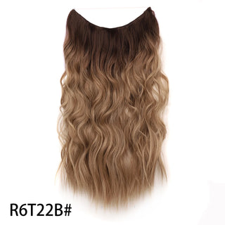  Synthetic Invisible Wire Hair Extensions 20 Inch cashymart