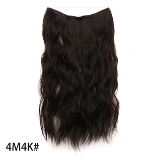  Synthetic Invisible Wire Hair Extensions 20 Inch cashymart