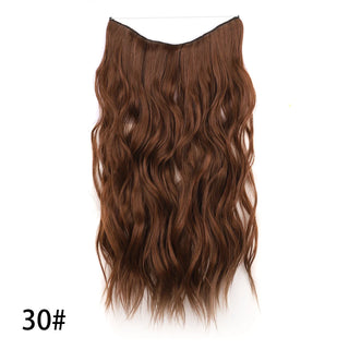  Synthetic Invisible Wire Hair Extensions 20 Inch cashymart