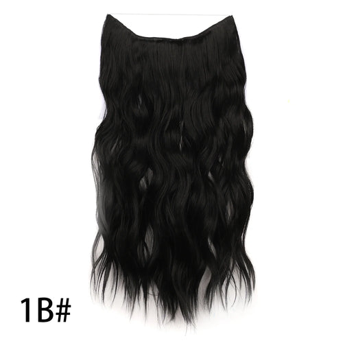  Synthetic Invisible Wire Hair Extensions 20 Inch cashymart