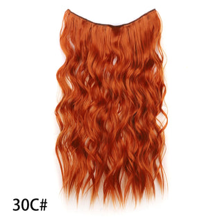  Synthetic Invisible Wire Hair Extensions 20 Inch cashymart