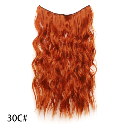  Synthetic Invisible Wire Hair Extensions 20 Inch cashymart