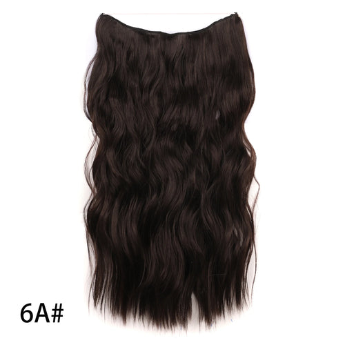  Synthetic Invisible Wire Hair Extensions 20 Inch cashymart