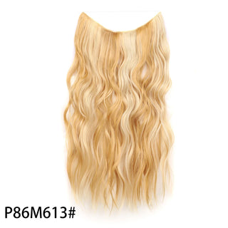  Synthetic Invisible Wire Hair Extensions 20 Inch cashymart