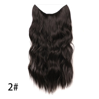  Synthetic Invisible Wire Hair Extensions 20 Inch cashymart