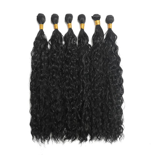  Synthetic Long Curly Hair Extensions 22 to 30 Inch Ombre cashymart