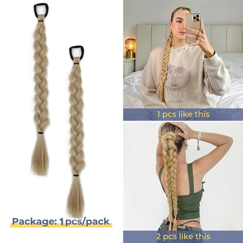  Synthetic Long Twist Braid Ponytail Extensions cashymart