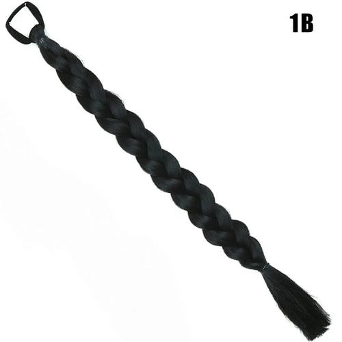  Synthetic Long Twist Braid Ponytail Extensions cashymart
