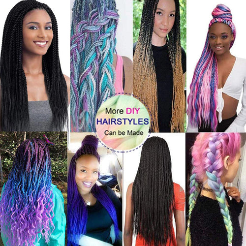  Synthetic Ombre Jumbo Braiding Hair 24 Inch cashymart