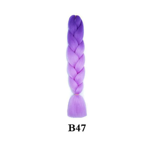  Synthetic Ombre Jumbo Braiding Hair 24 Inch cashymart