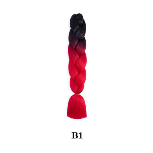  Synthetic Ombre Jumbo Braiding Hair 24 Inch cashymart
