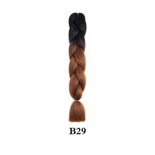  Synthetic Ombre Jumbo Braiding Hair 24 Inch cashymart