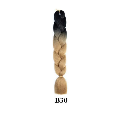  Synthetic Ombre Jumbo Braiding Hair 24 Inch cashymart