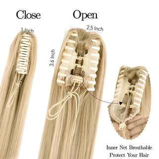 Synthetic Ponytail Hair Extension Blonde cashymart