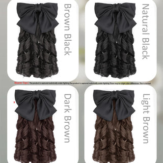  Synthetic Roman Roll Ponytail Hair Extensions cashymart