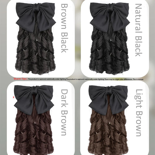  Synthetic Roman Roll Ponytail Hair Extensions cashymart