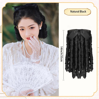  Synthetic Roman Roll Ponytail Hair Extensions cashymart