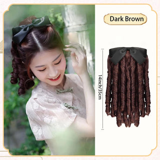  Synthetic Roman Roll Ponytail Hair Extensions cashymart